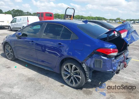 2022 Toyota Corolla Se from USA, damaged, VIN 5YFS4MCE4NP110834